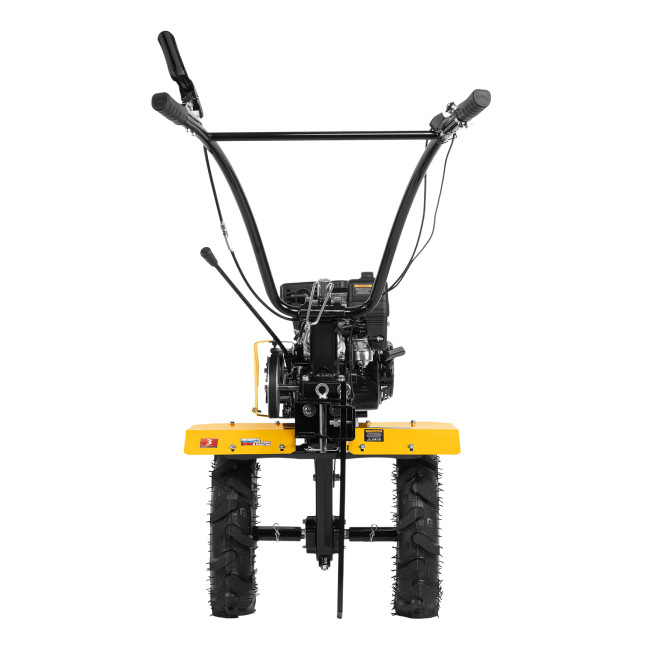 Мотоблок DPT-270, 7 л.с., ремен.сцеп, шир 85 см, глуб 35 см,фрез 3х4,ШОМ,скор 2В/1Н,кол 8" Denzel в Ижевске