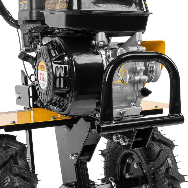 Мотоблок DPT-270, 7 л.с., ремен.сцеп, шир 85 см, глуб 35 см,фрез 3х4,ШОМ,скор 2В/1Н,кол 8" Denzel в Ижевске