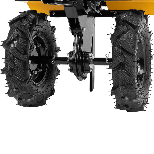 Мотоблок DPT-270, 7 л.с., ремен.сцеп, шир 85 см, глуб 35 см,фрез 3х4,ШОМ,скор 2В/1Н,кол 8" Denzel в Ижевске