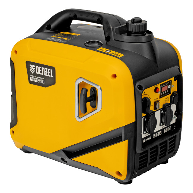 Генератор инверторный GS-3000iS, 3,0 кВт, 230 В, закрытый корпус, ручной старт Denzel в Ижевске