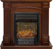 Каминокомплект Boston - Темный дуб (Высота 925см) с очагом Majestic FX M Black RC