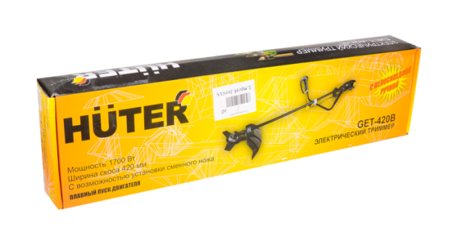 Триммер электрический Huter GET-420B в Ижевске Триммер электрический Huter GET-420B в Ижевске