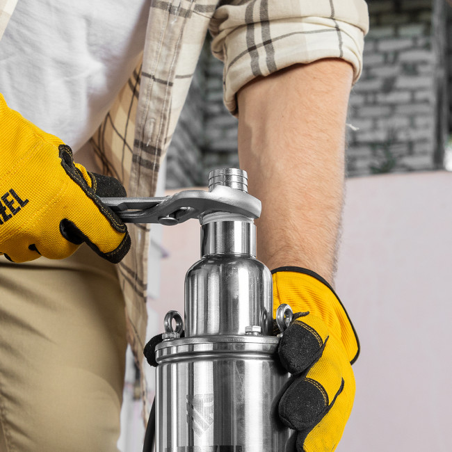 Скважинный насос DWS-4-150, винтовой, диаметр 4", 1300 Вт, 2000 л/ч, напор 150 м Denzel в Ижевске Скважинный насос DWS-4-150, винтовой, диаметр 4", 1300 Вт, 2000 л/ч, напор 150 м Denzel в Ижевске