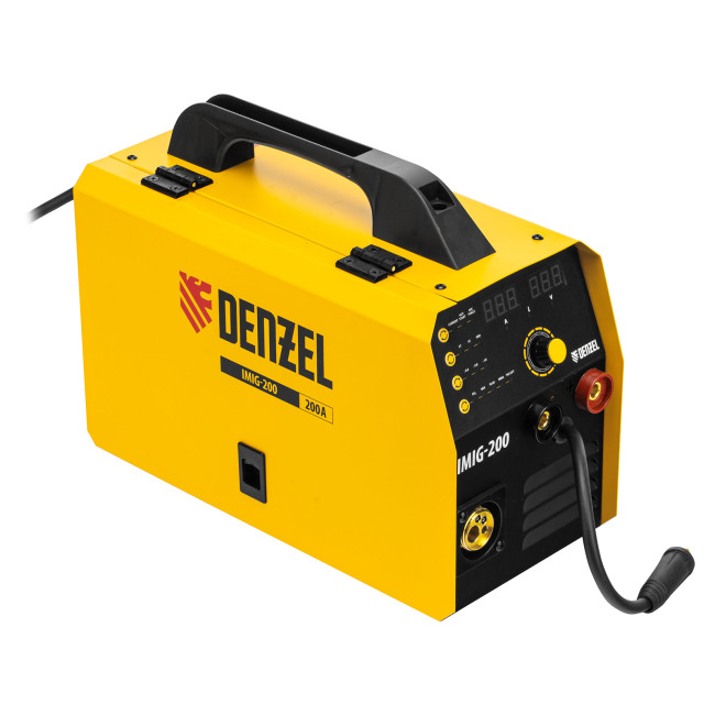 Аппарат инвертор. полуавтомат. cварки IMIG-200, 200 А, ПВ 60%, катушка 5 кг Denzel в Ижевске