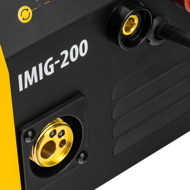 Аппарат инвертор. полуавтомат. cварки IMIG-200, 200 А, ПВ 60%, катушка 5 кг Denzel в Ижевске