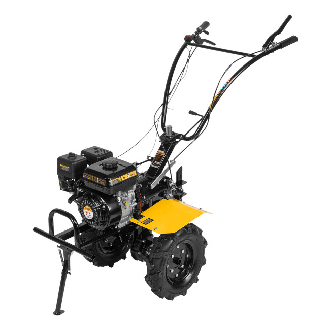 Мотоблок DPT-270X, 7 л.с., диск.сцеп, шир 90 см, глуб 35 см,фрез 3х4,ВОМ,скор 2В/1Н,кол 8" Denzel в Ижевске