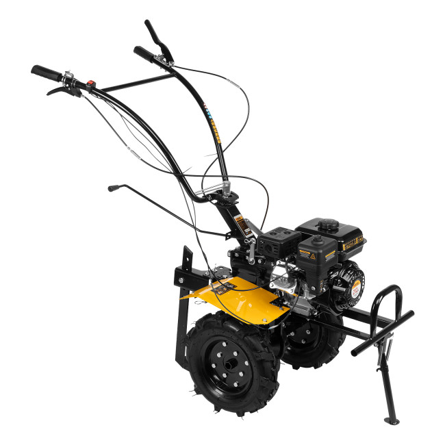 Мотоблок DPT-270X, 7 л.с., диск.сцеп, шир 90 см, глуб 35 см,фрез 3х4,ВОМ,скор 2В/1Н,кол 8" Denzel в Ижевске