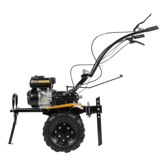 Мотоблок DPT-270X, 7 л.с., диск.сцеп, шир 90 см, глуб 35 см,фрез 3х4,ВОМ,скор 2В/1Н,кол 8" Denzel в Ижевске