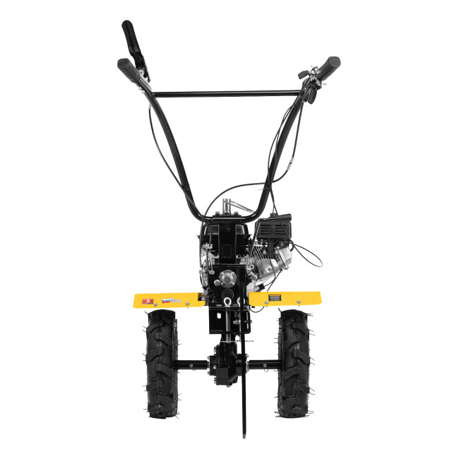 Мотоблок DPT-270X, 7 л.с., диск.сцеп, шир 90 см, глуб 35 см,фрез 3х4,ВОМ,скор 2В/1Н,кол 8" Denzel в Ижевске