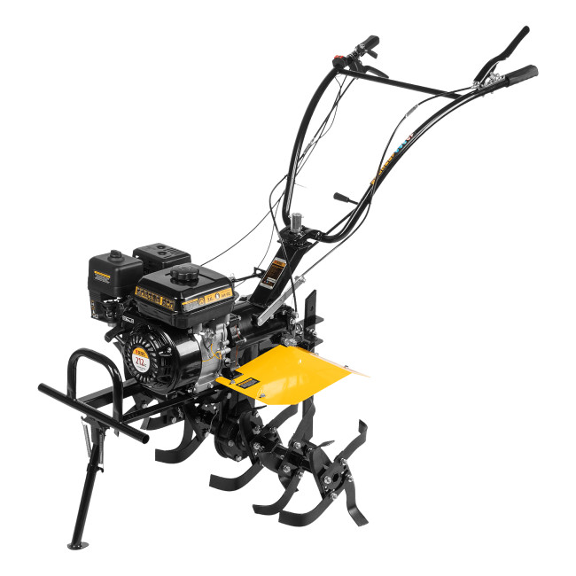 Мотоблок DPT-270X, 7 л.с., диск.сцеп, шир 90 см, глуб 35 см,фрез 3х4,ВОМ,скор 2В/1Н,кол 8" Denzel в Ижевске