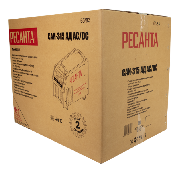 Сварочный аппарат инверторный Ресанта САИ-315АД (АС/DC) в Ижевске Сварочный аппарат инверторный Ресанта САИ-315АД (АС/DC) в Ижевске