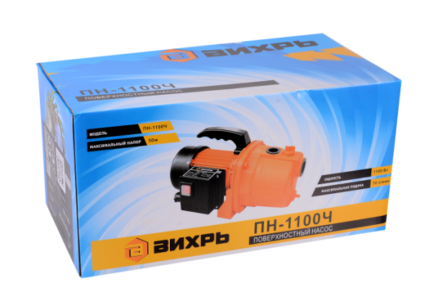 Поверхностный насос ВИХРЬ ПН-1100Ч в Ижевске Поверхностный насос ВИХРЬ ПН-1100Ч в Ижевске