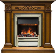 Каминокомплект Verona - Дуб антик с очагом Cavendish Каминокомплект Verona - Дуб антик с очагом Cavendish