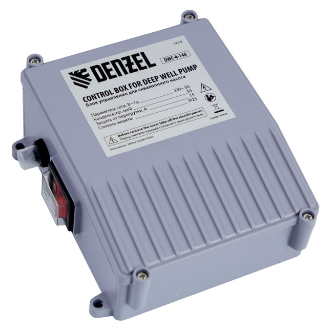 Скважинный насос DWC-4-140, центробежный, диаметр 4", 2000 Вт, 6000 л/ч, напор 140 м Denzel в Ижевске Скважинный насос DWC-4-140, центробежный, диаметр 4", 2000 Вт, 6000 л/ч, напор 140 м Denzel в Ижевске