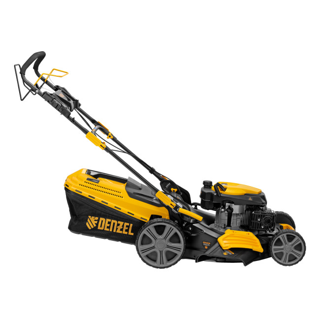 Газонокосилка бензиновая GLD-520SP, 196 куб.см, ширина 52 см, привод, 7 уровней,травосборник 60 л Denzel в Ижевске Газонокосилка бензиновая GLD-520SP, 196 куб.см, ширина 52 см, привод, 7 уровней,травосборник 60 л Denzel в Ижевске