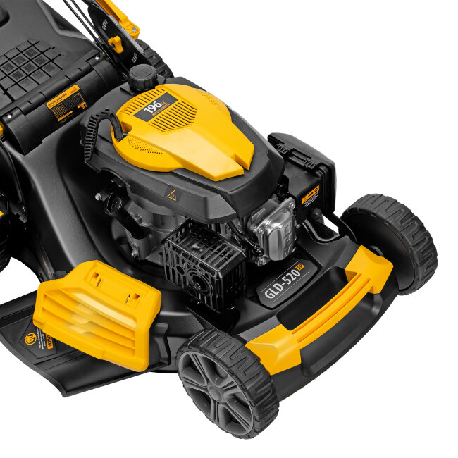 Газонокосилка бензиновая GLD-520SP, 196 куб.см, ширина 52 см, привод, 7 уровней,травосборник 60 л Denzel в Ижевске Газонокосилка бензиновая GLD-520SP, 196 куб.см, ширина 52 см, привод, 7 уровней,травосборник 60 л Denzel в Ижевске