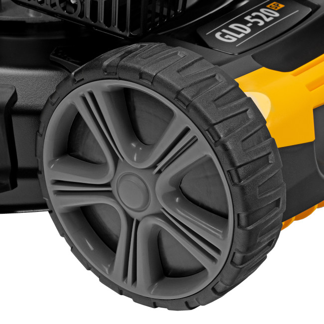 Газонокосилка бензиновая GLD-520SP, 196 куб.см, ширина 52 см, привод, 7 уровней,травосборник 60 л Denzel в Ижевске Газонокосилка бензиновая GLD-520SP, 196 куб.см, ширина 52 см, привод, 7 уровней,травосборник 60 л Denzel в Ижевске