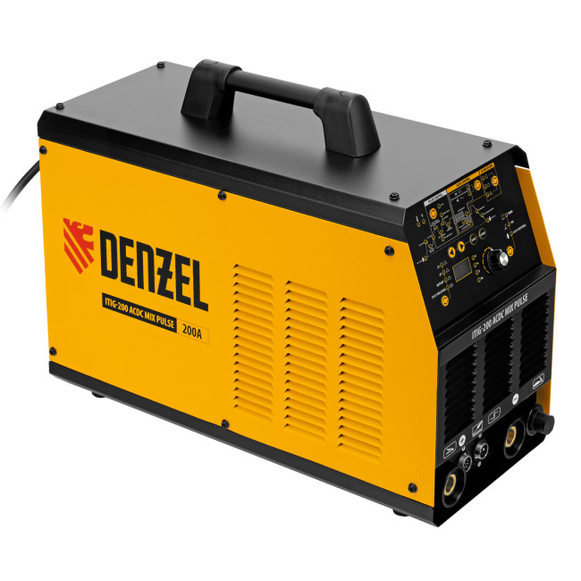 Аппарат инвертор. аргонодуговой сварки ITIG-200 ACDC Mix Pulse, 200 А, ПВ 60% Denzel в Ижевске Аппарат инвертор. аргонодуговой сварки ITIG-200 ACDC Mix Pulse, 200 А, ПВ 60% Denzel в Ижевске