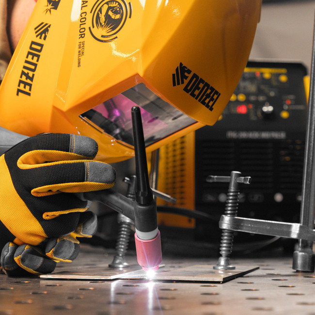 Аппарат инвертор. аргонодуговой сварки ITIG-200 ACDC Mix Pulse, 200 А, ПВ 60% Denzel в Ижевске Аппарат инвертор. аргонодуговой сварки ITIG-200 ACDC Mix Pulse, 200 А, ПВ 60% Denzel в Ижевске