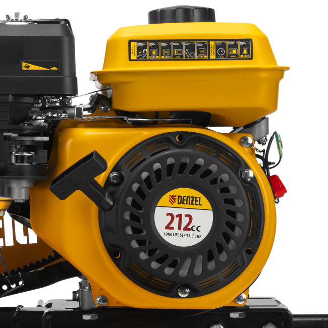 Мотоблок DPT-370S, 7 л.с., ремен.сцеп, фрез 3х4, ШОМ, передачи 3В/1Н Denzel в Ижевске