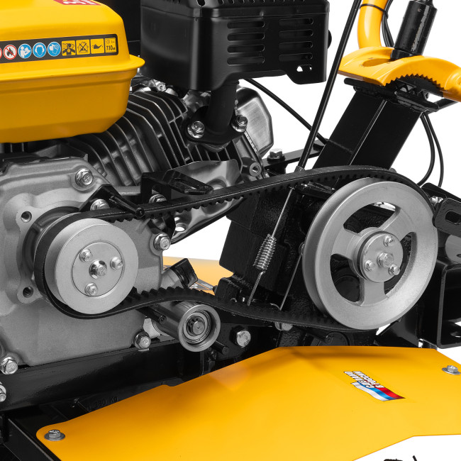 Мотоблок DPT-370S, 7 л.с., ремен.сцеп, фрез 3х4, ШОМ, передачи 3В/1Н Denzel в Ижевске