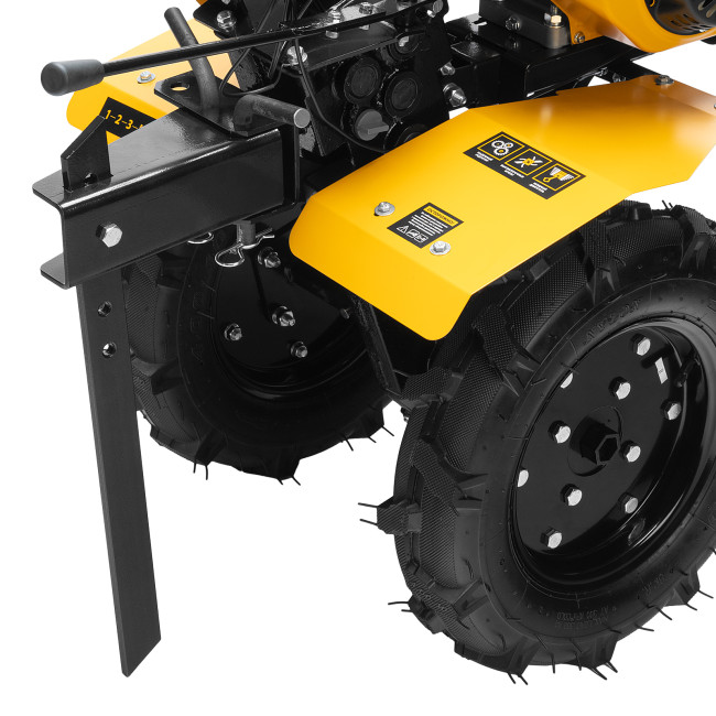 Мотоблок DPT-370S, 7 л.с., ремен.сцеп, фрез 3х4, ШОМ, передачи 3В/1Н Denzel в Ижевске