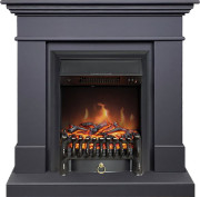 Каминокомплект California SFT (Разборный) - Серый графит с очагом Fobos FX Black