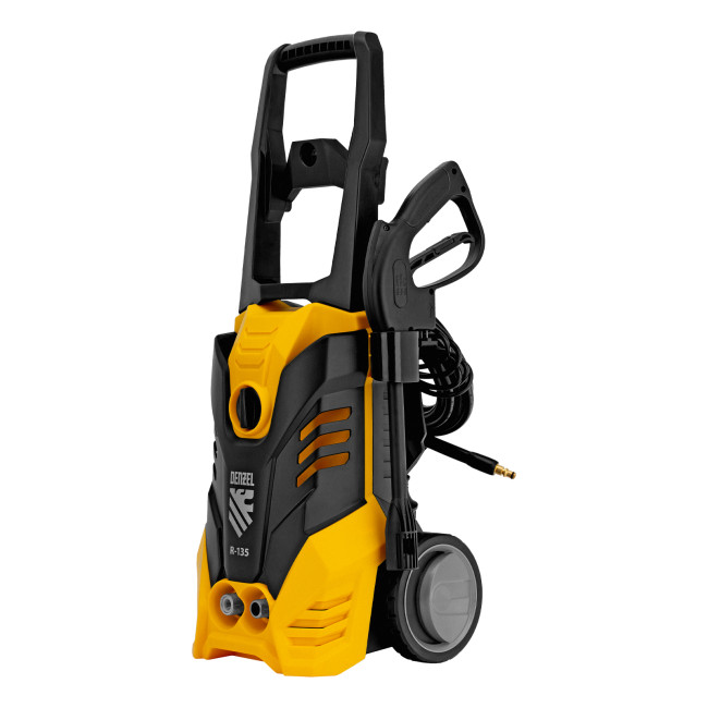 Моечная машина высокого давления R-135, 1800 Вт, 135 бар, 6 л/мин, колесная Denzel в Ижевске Моечная машина высокого давления R-135, 1800 Вт, 135 бар, 6 л/мин, колесная Denzel в Ижевске