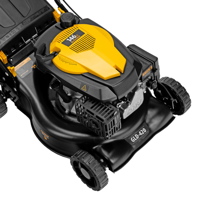 Газонокосилка бензиновая GLD-420, 146 см3, ширина 42 см, 40 л Denzel в Ижевске Газонокосилка бензиновая GLD-420, 146 см3, ширина 42 см, 40 л Denzel в Ижевске