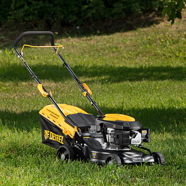 Газонокосилка бензиновая GLD-420, 146 см3, ширина 42 см, 40 л Denzel в Ижевске Газонокосилка бензиновая GLD-420, 146 см3, ширина 42 см, 40 л Denzel в Ижевске