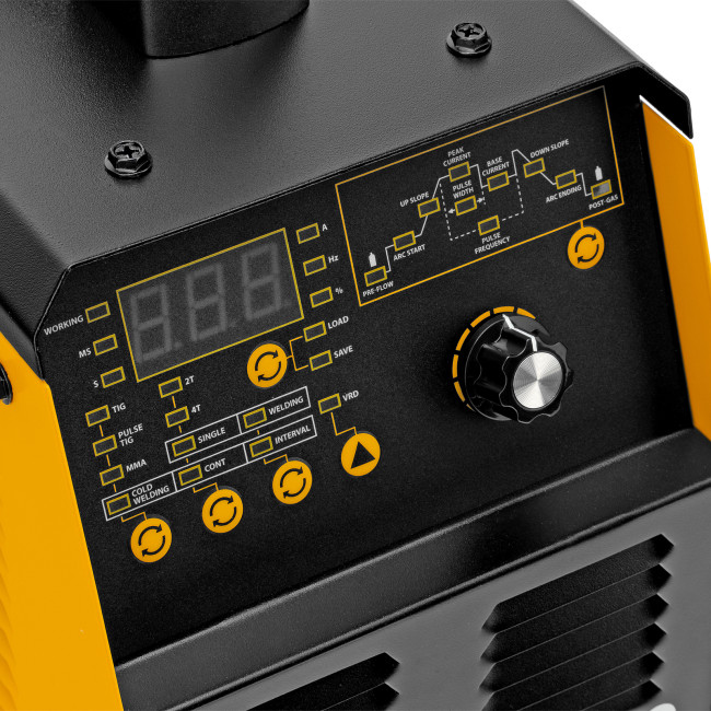 Аппарат инвертор. аргонодуговой сварки ITIG-200 DС Pulse Cold Weld, 200 А, ПВ 60% Denzel в Ижевске