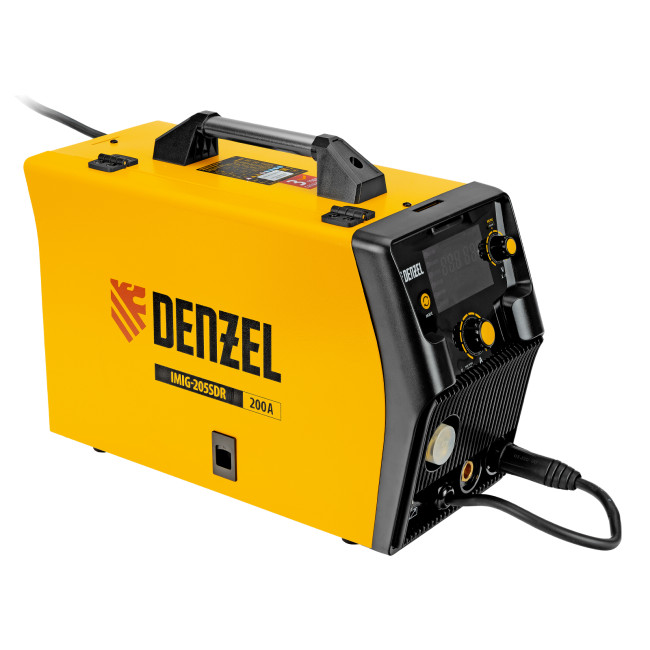 Аппарат инвертор. полуавтомат. cварки IMIG-205SDR, 200 А, ПВ 60%, катушка 5 кг Denzel в Ижевске