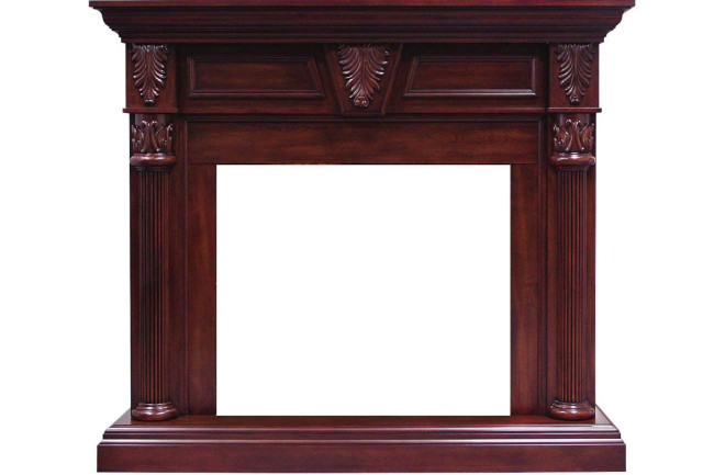 Каминокомплект Sheffield - Темная вишня с очагом Design B800RF 3D в Ижевске