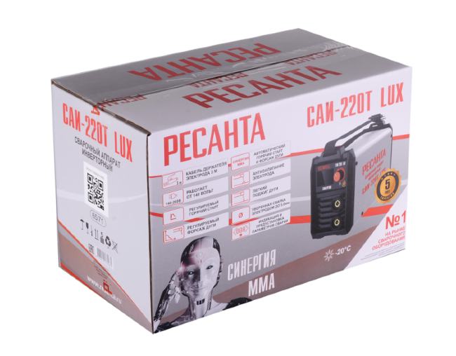 Сварочный аппарат инверторный РЕСАНТА САИ-220T LUX в Ижевске Сварочный аппарат инверторный РЕСАНТА САИ-220T LUX в Ижевске