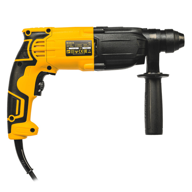 Перфоратор электрический RH-650-18, SDS-plus, 650 Вт, 2.0 Дж, 3 плюс 1 режим Denzel в Ижевске Перфоратор электрический RH-650-18, SDS-plus, 650 Вт, 2.0 Дж, 3 плюс 1 режим Denzel в Ижевске