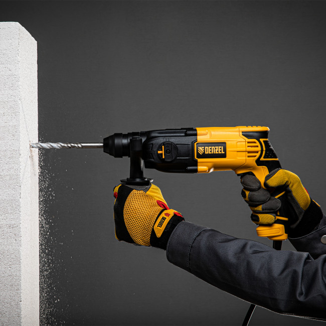 Перфоратор электрический RH-650-18, SDS-plus, 650 Вт, 2.0 Дж, 3 плюс 1 режим Denzel в Ижевске Перфоратор электрический RH-650-18, SDS-plus, 650 Вт, 2.0 Дж, 3 плюс 1 режим Denzel в Ижевске