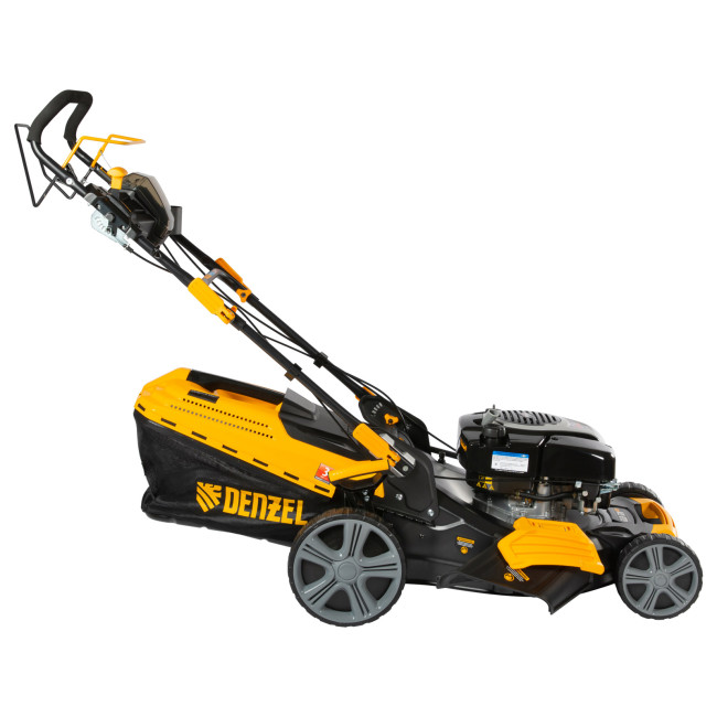Газонокосилка бензиновая GLD-520SP-BS, 163 см3, Briggs Stratton, ширина 52 см, привод, 60 л Denzel в Ижевске Газонокосилка бензиновая GLD-520SP-BS, 163 см3, Briggs Stratton, ширина 52 см, привод, 60 л Denzel в Ижевске