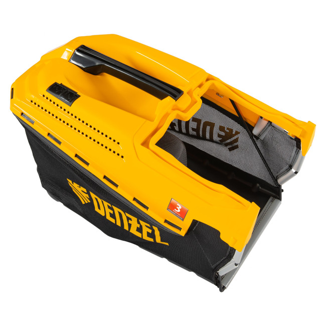 Газонокосилка бензиновая GLD-520SP-BS, 163 см3, Briggs Stratton, ширина 52 см, привод, 60 л Denzel в Ижевске Газонокосилка бензиновая GLD-520SP-BS, 163 см3, Briggs Stratton, ширина 52 см, привод, 60 л Denzel в Ижевске