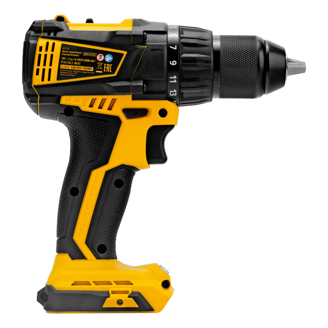 Дрель-шуруповерт аккумуляторная, бесщет. BLDL-IB-18-0, Li-Ion, 18 В Denzel в Ижевске