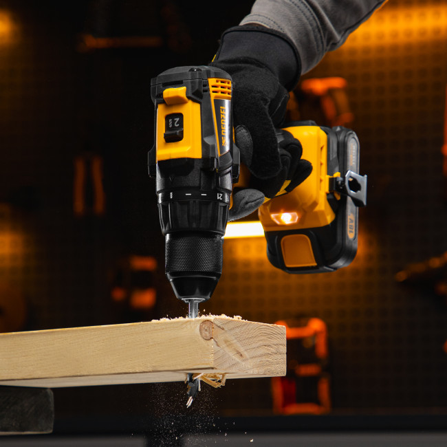 Дрель-шуруповерт аккумуляторная, бесщет. BLDL-IB-18-0, Li-Ion, 18 В Denzel в Ижевске