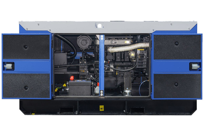 Дизельный генератор ТСС АД-20С-Т400 в шумозащитном кожухе в Ижевске