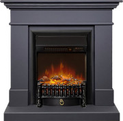 Каминокомплект California SFT (Разборный) - Серый графит с очагом Fobos FX M Black RC Каминокомплект California SFT (Разборный) - Серый графит с очагом Fobos FX M Black RC