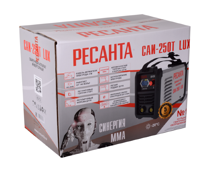 Сварочный аппарат инверторный РЕСАНТА САИ-250T LUX в Ижевске