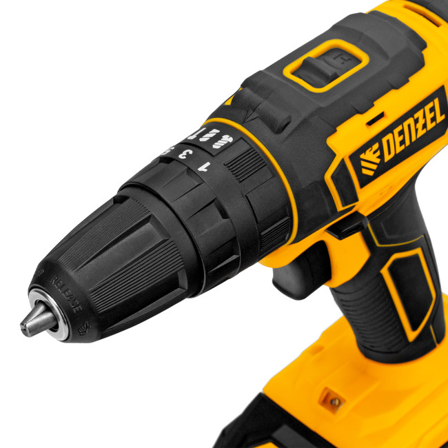 Дрель-шуруповерт аккумуляторная ударная CID-18-02BM, Li-Ion, 18 В, 2 акк. Denzel в Ижевске