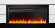 Каминокомплект Modern 42 - Белый с черным (Ширина 1395 мм) с очагом Vision 42 LED Каминокомплект Modern 42 - Белый с черным (Ширина 1395 мм) с очагом Vision 42 LED