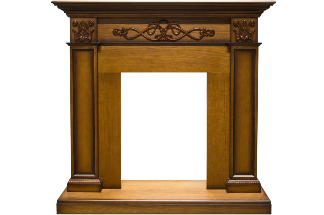 Каминокомплект Verona - Дуб антик с очагом Danville Brass FB2 в Ижевске