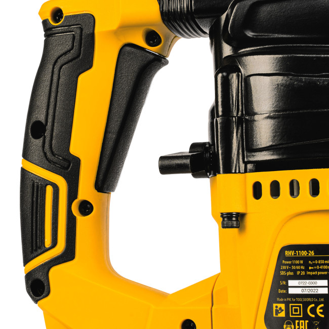 Перфоратор электрический RHV-1100-26, SDS-plus, 1100 Вт, 4 Дж, 3 режима Denzel в Ижевске Перфоратор электрический RHV-1100-26, SDS-plus, 1100 Вт, 4 Дж, 3 режима Denzel в Ижевске