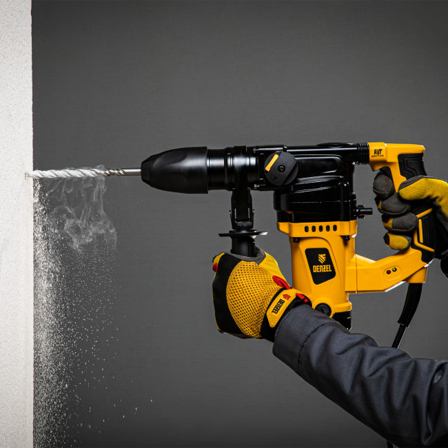 Перфоратор электрический RHV-1100-26, SDS-plus, 1100 Вт, 4 Дж, 3 режима Denzel в Ижевске Перфоратор электрический RHV-1100-26, SDS-plus, 1100 Вт, 4 Дж, 3 режима Denzel в Ижевске