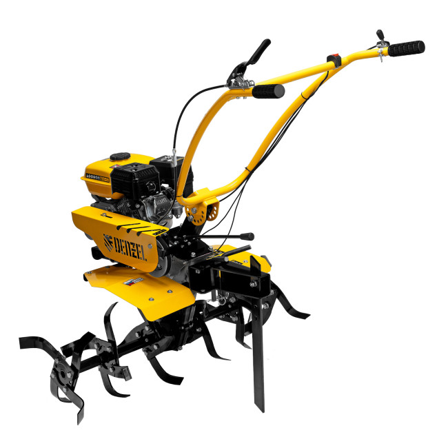 Мотоблок DPT-170SB, 7 л.с., ремен.сцеп, фрез 3х4, ШОМ, без колес, передачи 2В/1Н Denzel в Ижевске