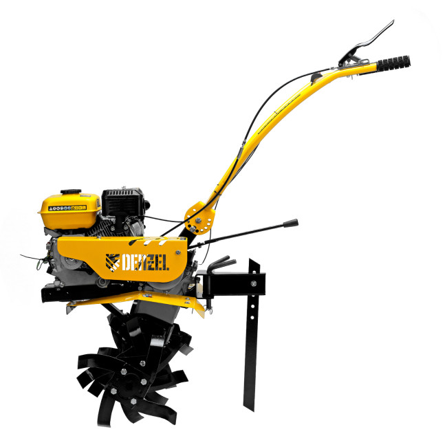 Мотоблок DPT-170SB, 7 л.с., ремен.сцеп, фрез 3х4, ШОМ, без колес, передачи 2В/1Н Denzel в Ижевске